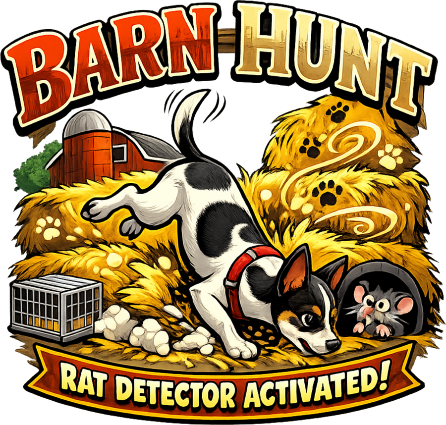 Barn Hunt Rat Detector Activated - Rat Terrier