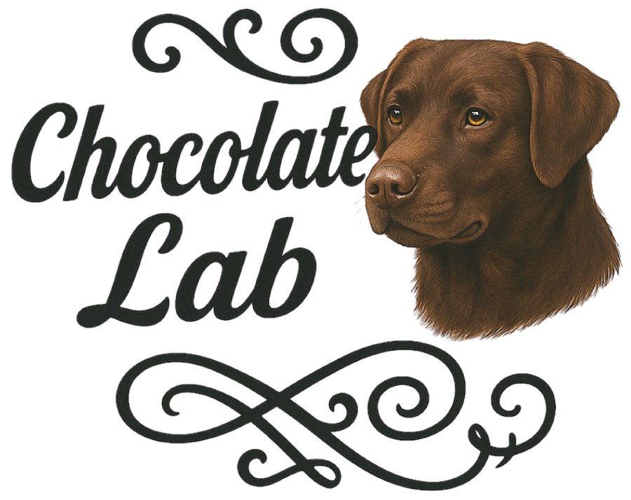 Chocolate Lab Portrait & Script