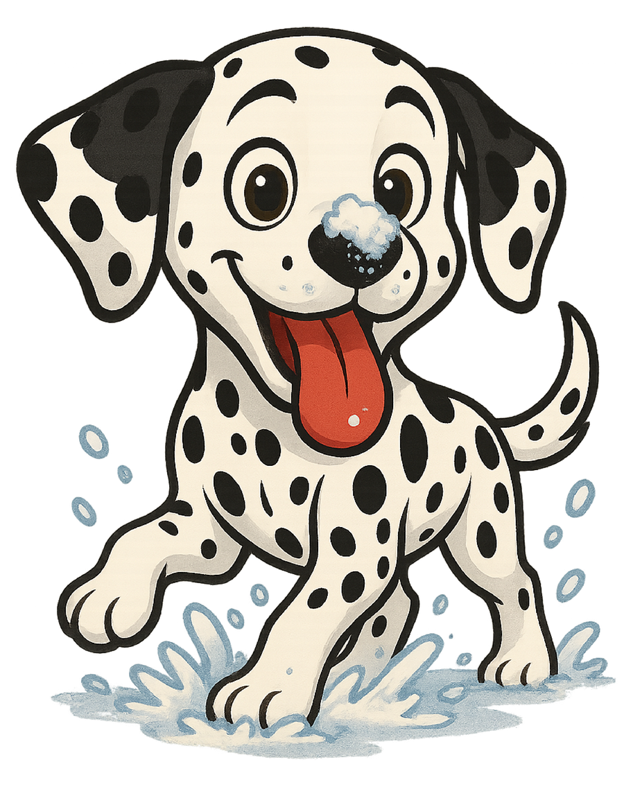 Snow Day - Dalmatian
