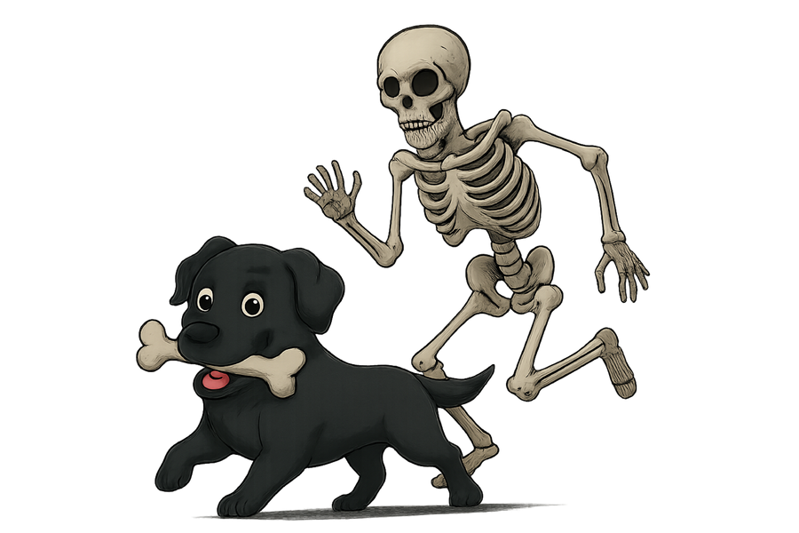 Bone Thief - Black Lab