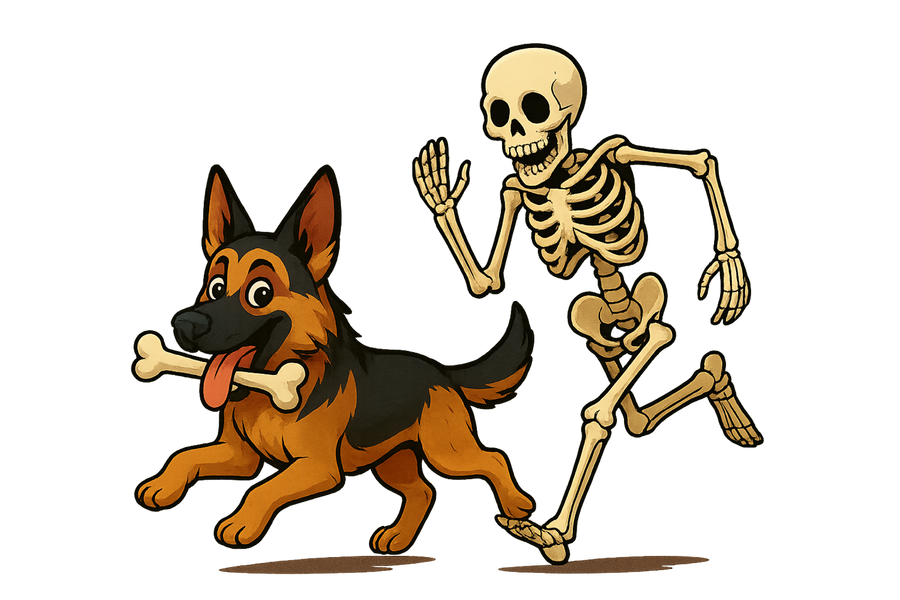 Bone Thief - German Shepherd