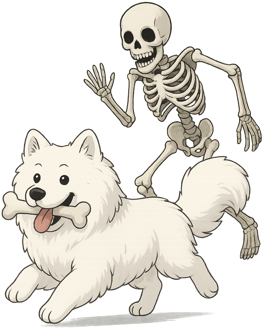 Bone Thief - Samoyed