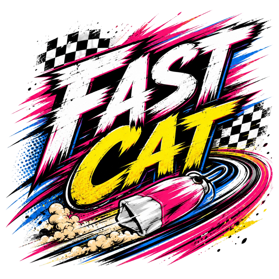 Fast CAT Checkered Flag