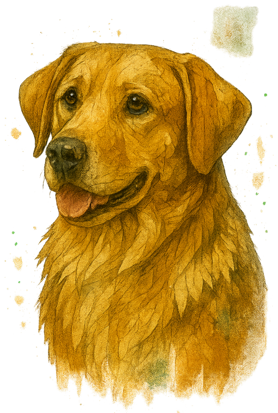 Labrador Retriever Watercolor