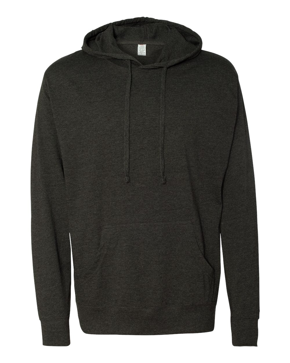 Lightweight Hooded Tee - Charcoal Heather