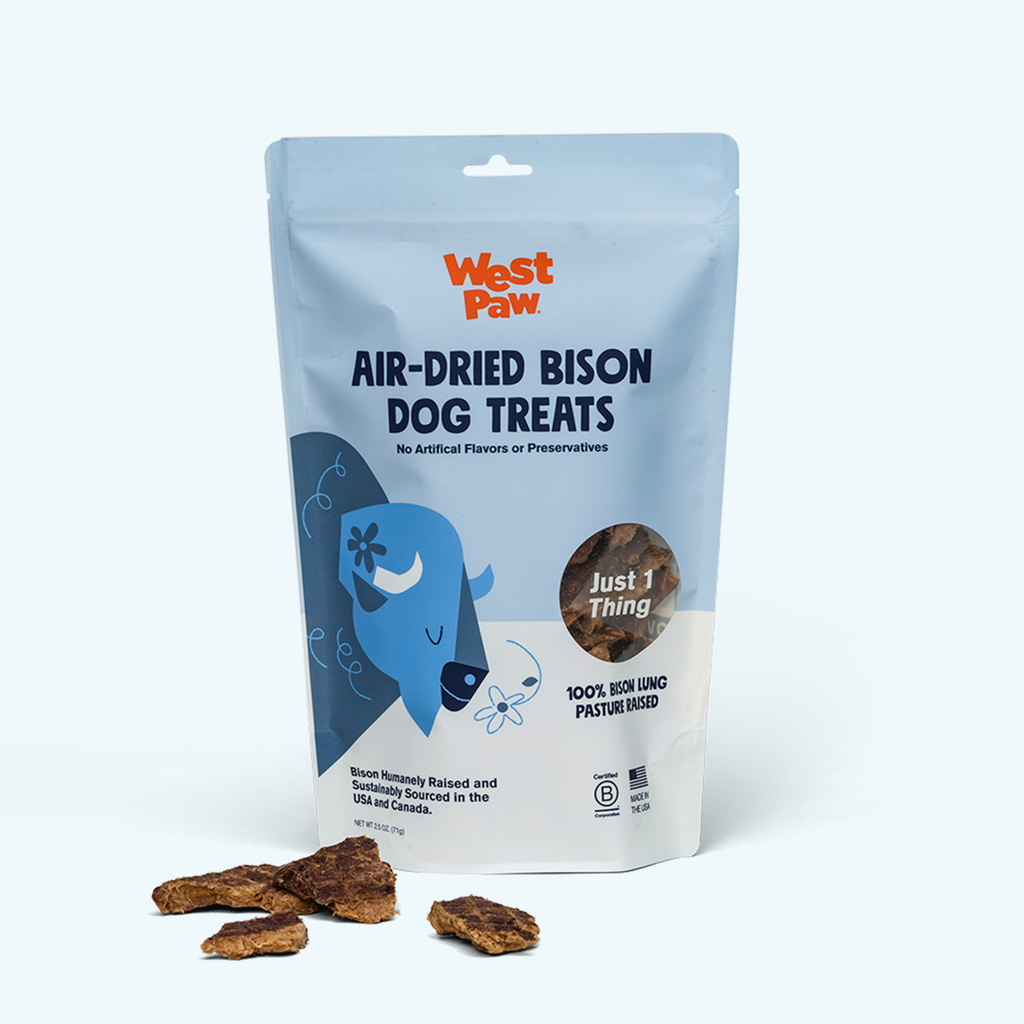 West Paw bison lung dog treats