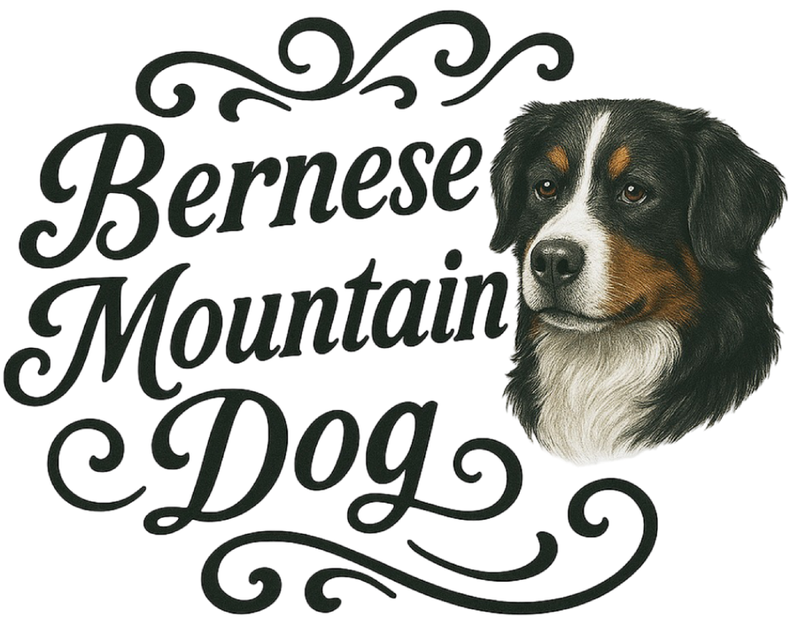 Bernese Mountain Dog Portrait & Script