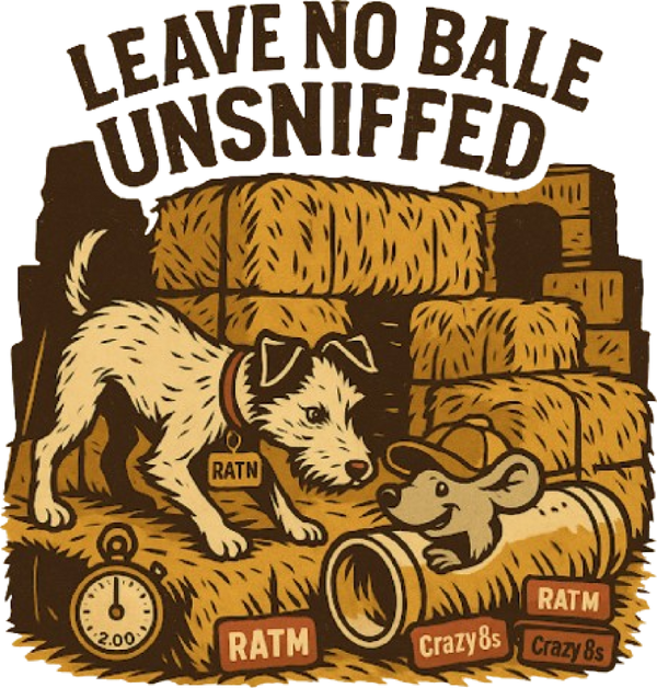 Leave No Bale Unsniffed - Barn Hunt