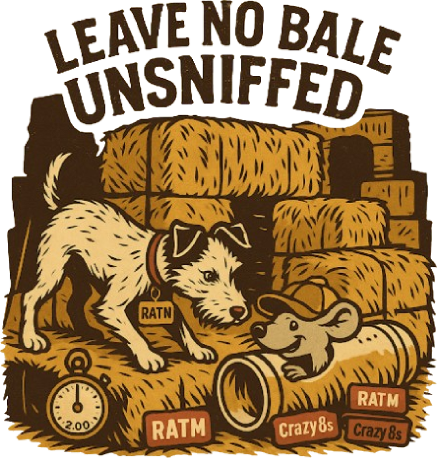 Leave No Bale Unsniffed - Barn Hunt