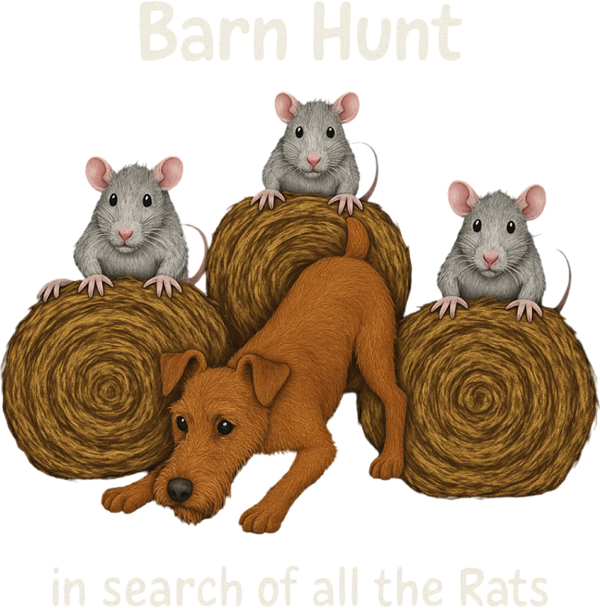 Barn Hunt: In Search of All the Rats - Irish Terrier