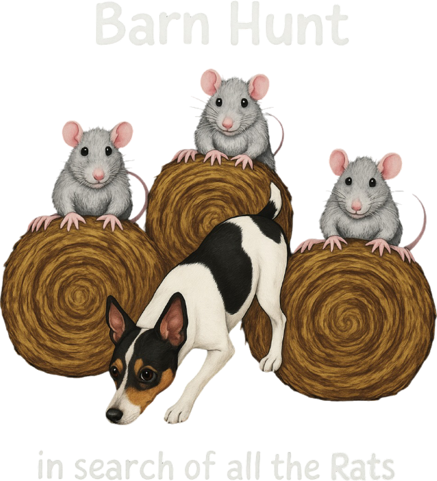Barn Hunt: In Search of All the Rats - Rat Terrier