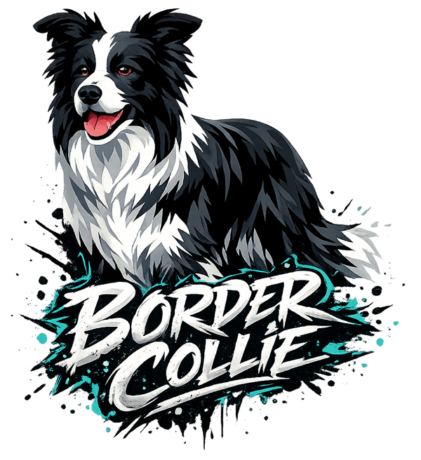 Border Collie Brush Script