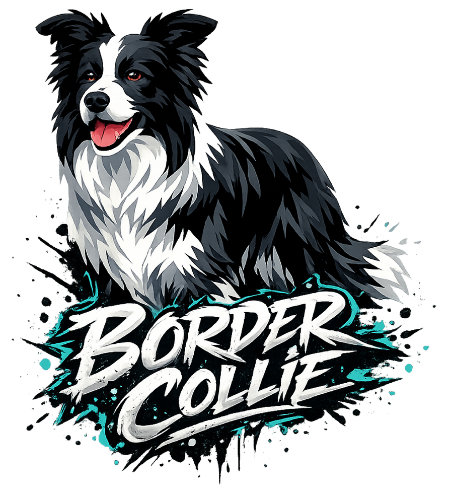 Border Collie Brush Script