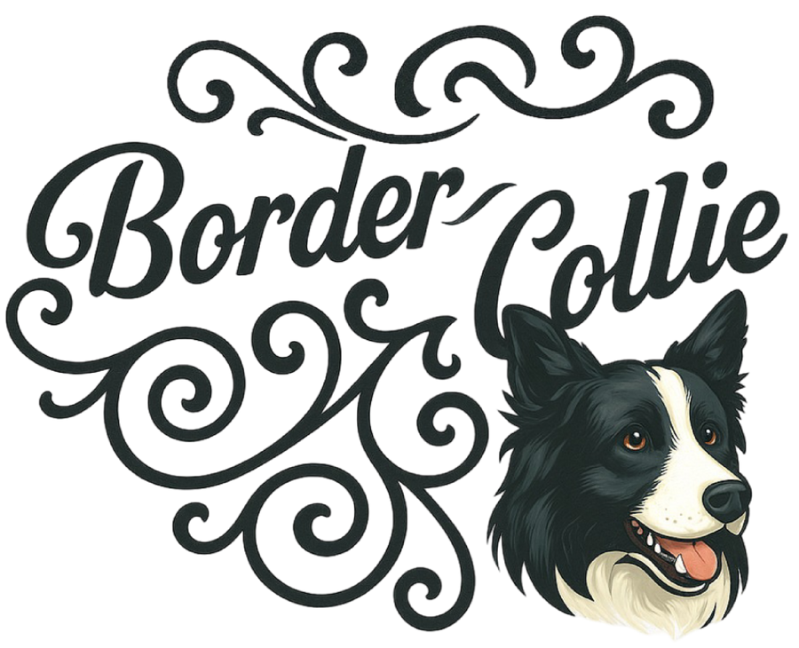 Border Collie Portrait & Script
