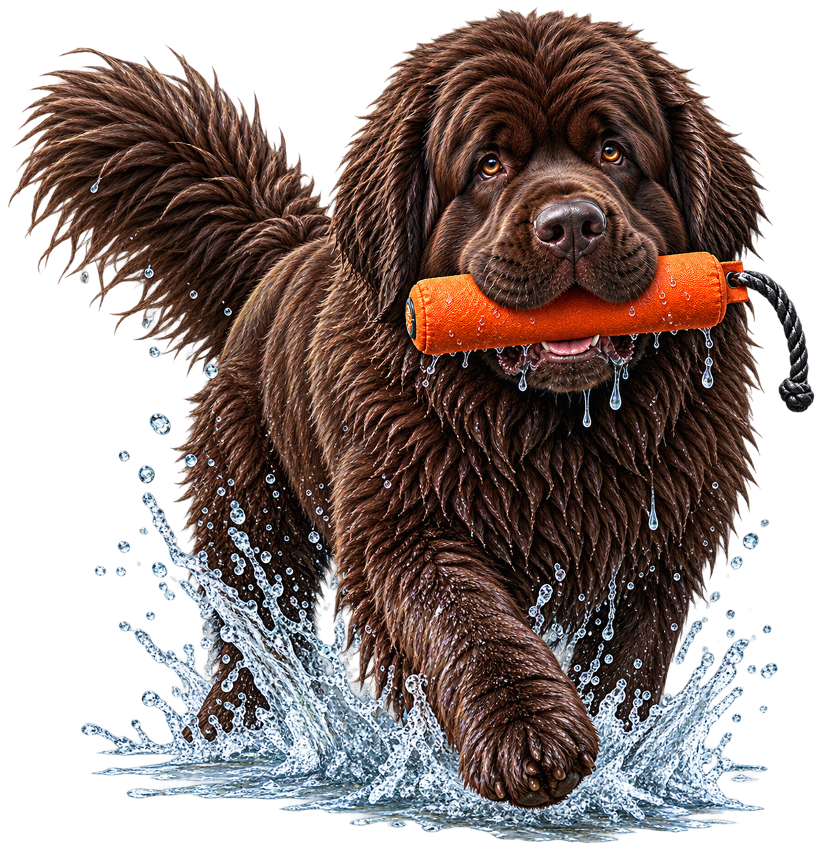 Bumper Retrieve - Newfoundland shirt design