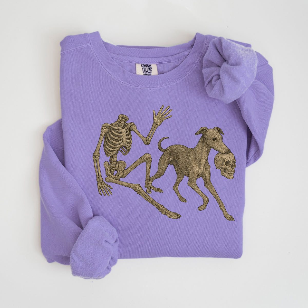 Lost Your Head - Greyhound - Comfort Colors crewneck in Violet
