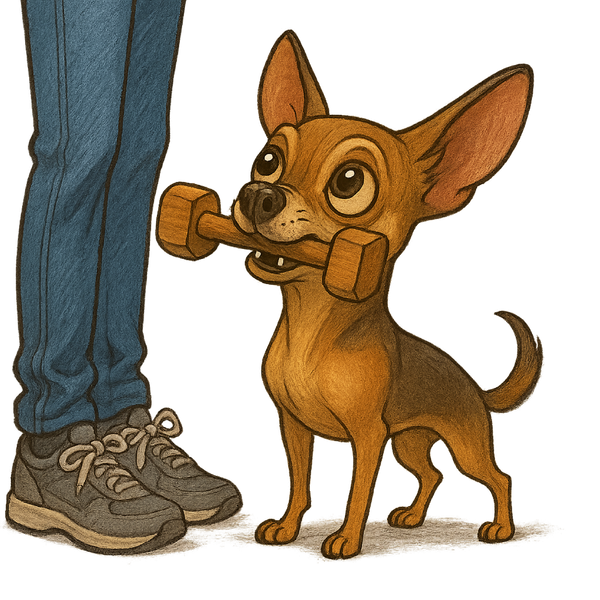 Dumbbell Retrieve - Chihuahua