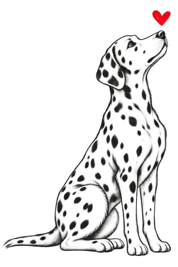 Dalmatian Heart