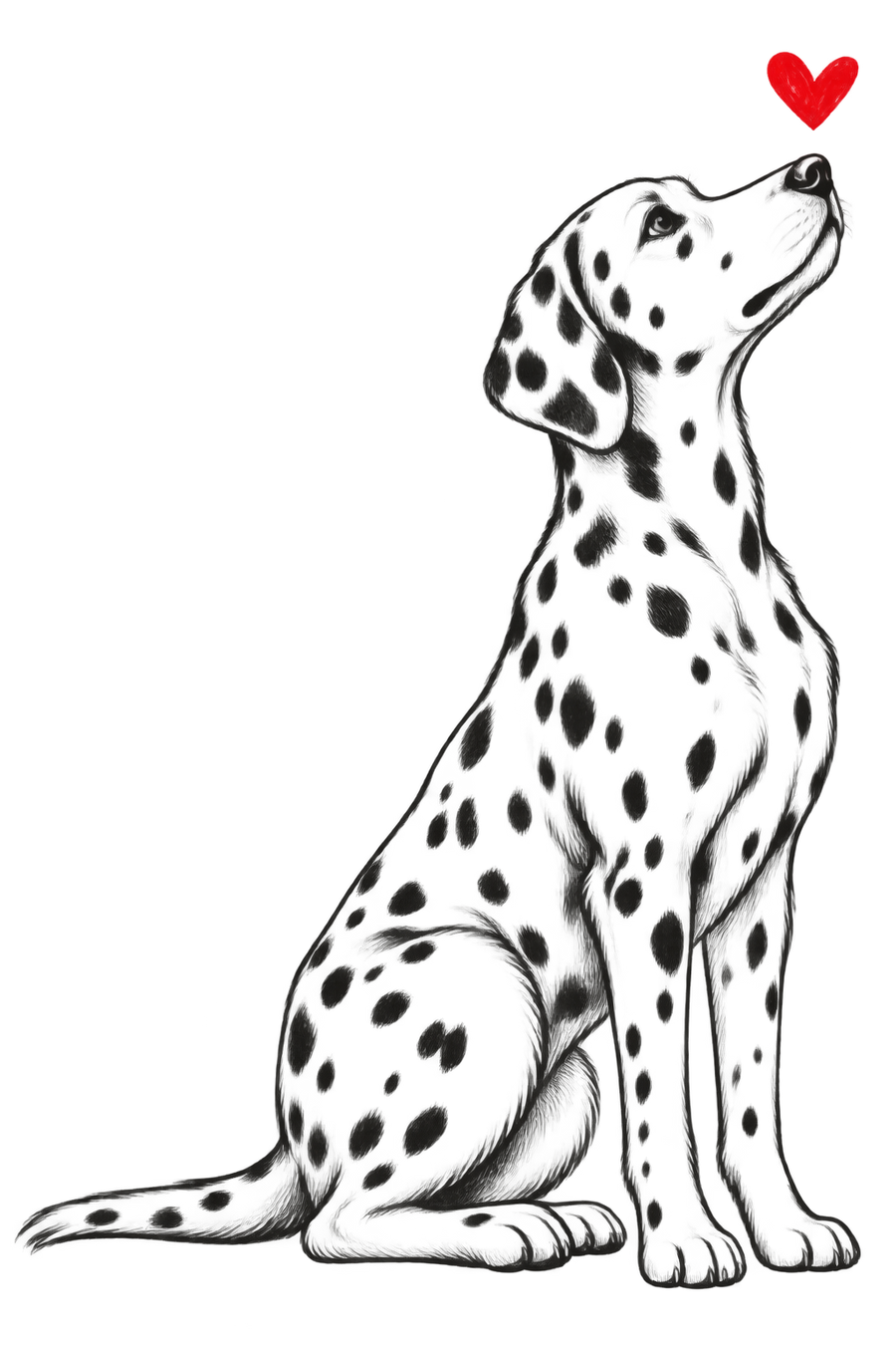 Dalmatian Heart