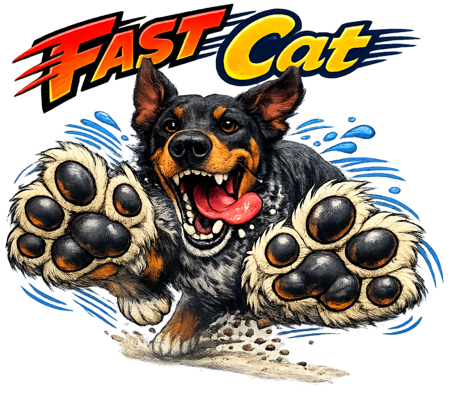 Fast CAT Big Paws - Doberman