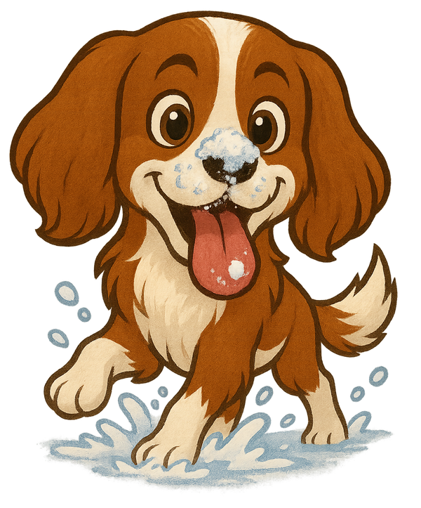Snow Day - Cavalier King Charles