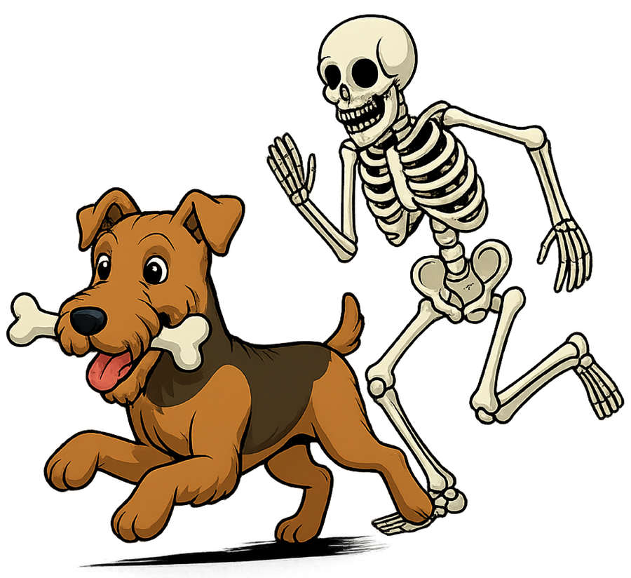 Bone Thief - Airedale