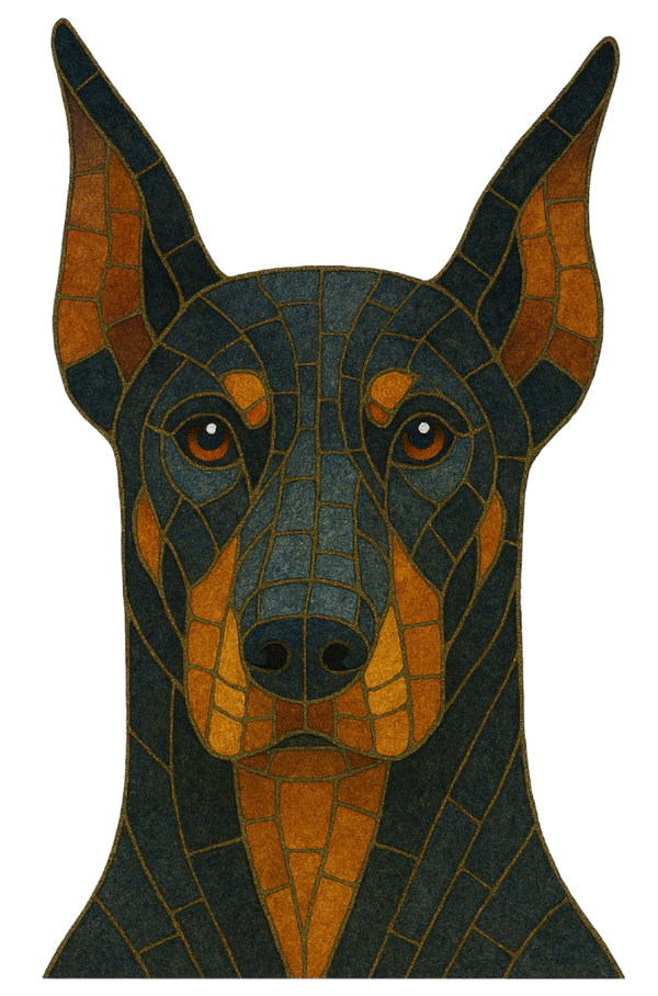 Doberman Mosaic