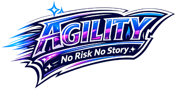 Agility: No Risk No Story - Purple & Blue