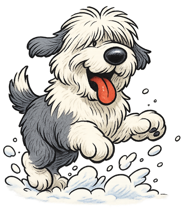 Snow Day - Sheepdog