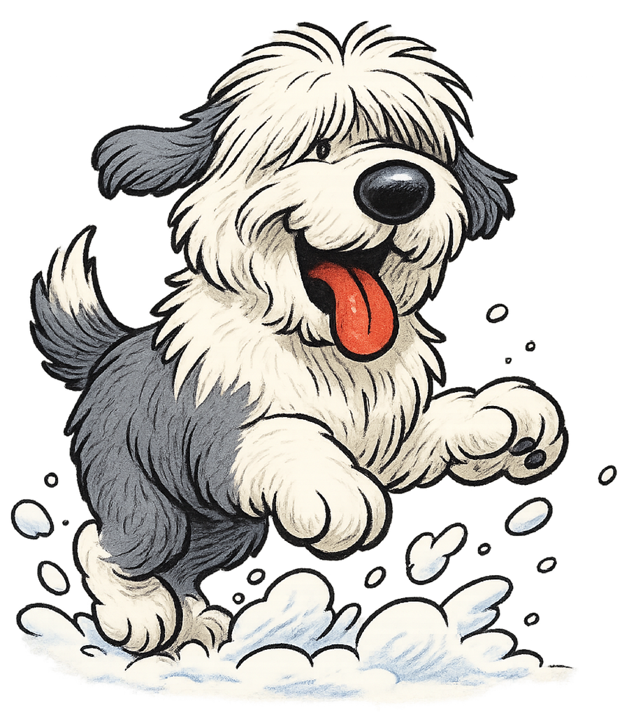 Snow Day - Sheepdog