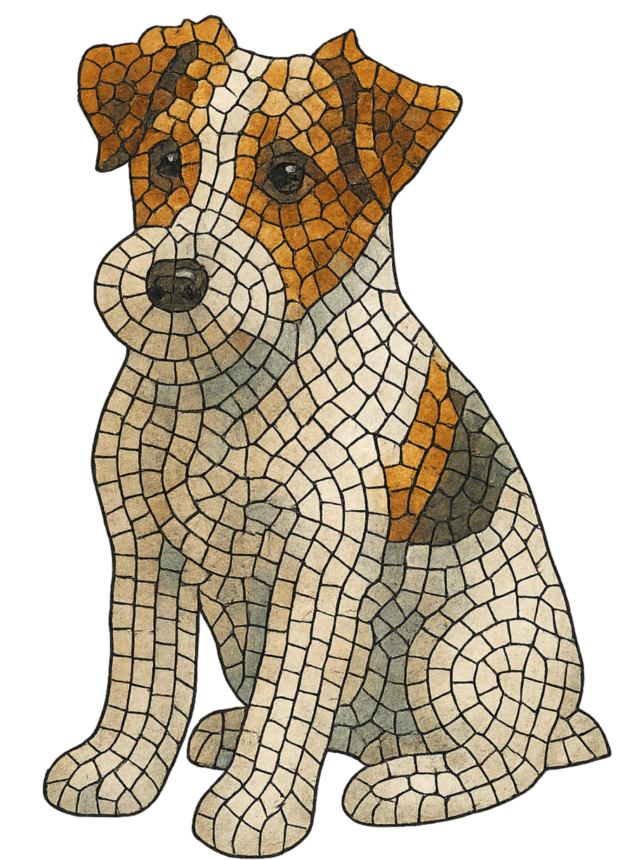 Jack Russell Mosaic