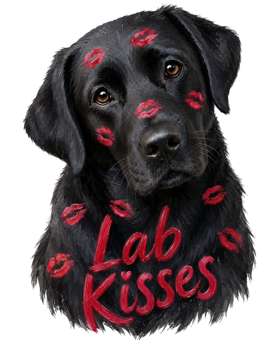 Lab Kisses - Black Lab