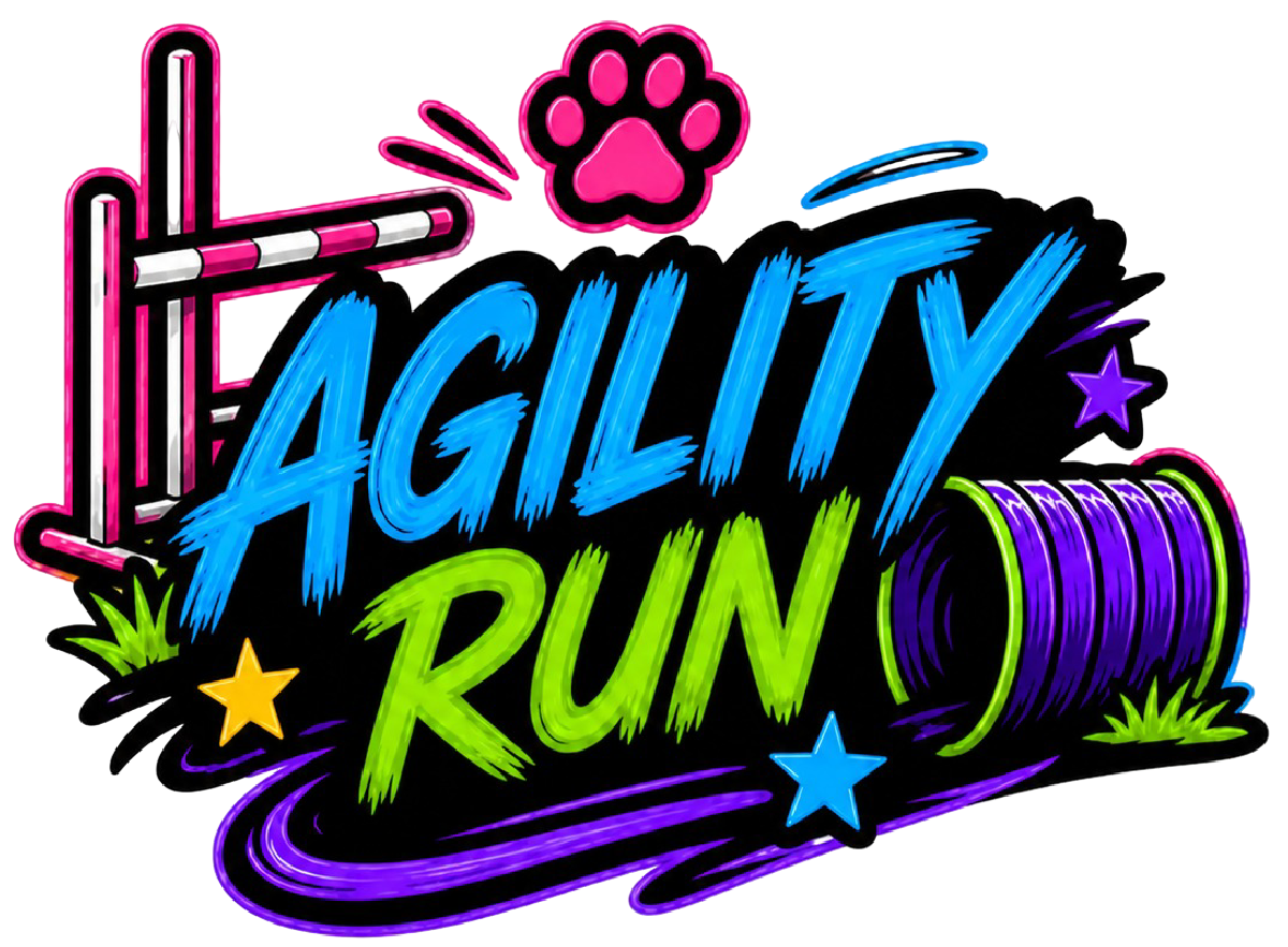 Agility Run - Neon shirt design