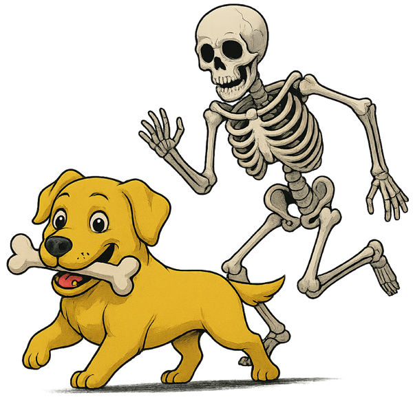 Bone Thief - Yellow Lab