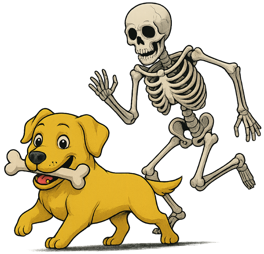 Bone Thief - Yellow Lab