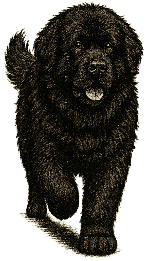 Newfoundland Ink Sketch