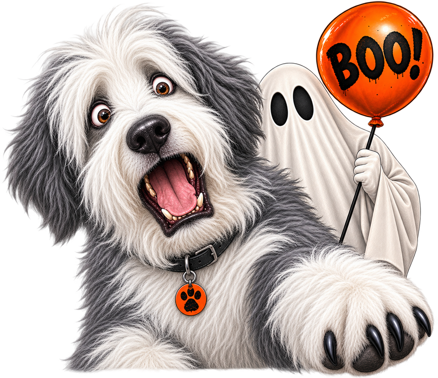 Boo! Sheepdog & Ghost