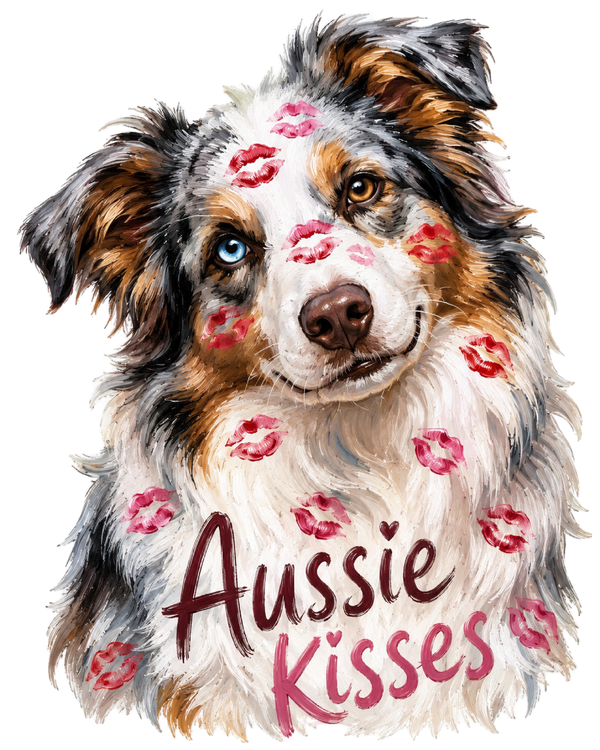 Aussie Kisses - Blue Merle