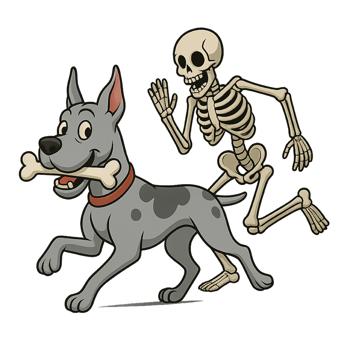 Bone Thief - Great Dane shirt design