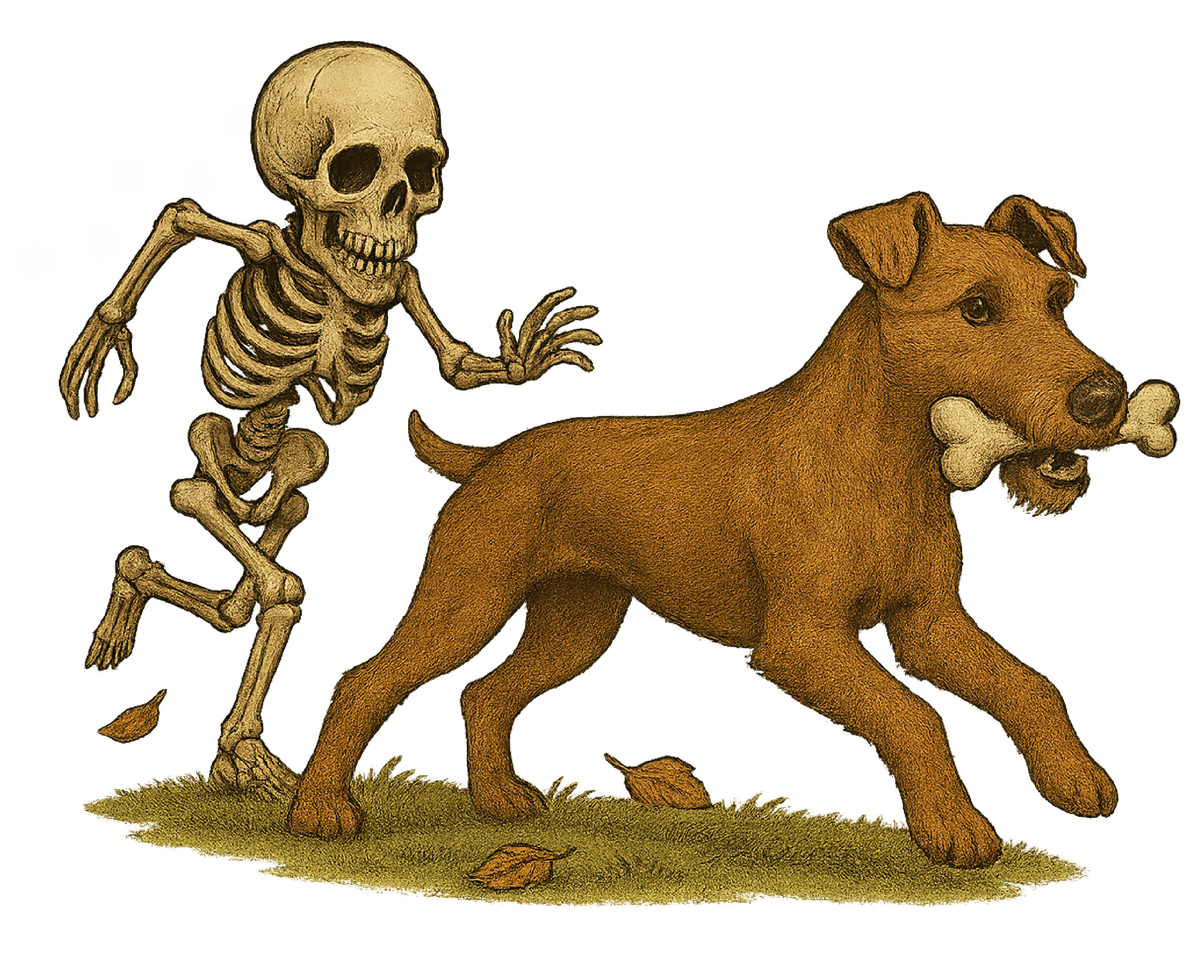 Bone Thief - Irish Terrier shirt design