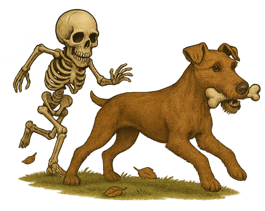 Bone Thief - Irish Terrier
