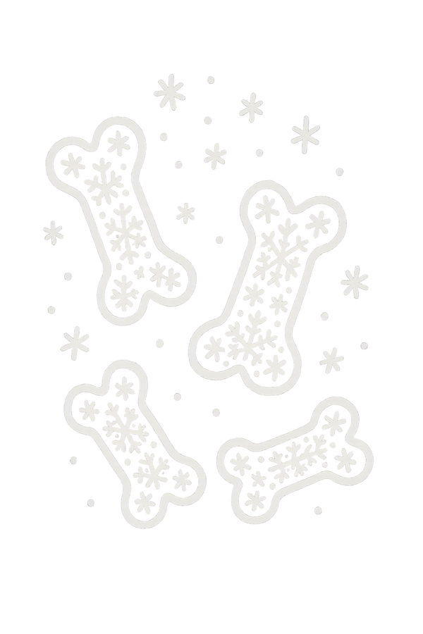 Snowflake Dog Bones