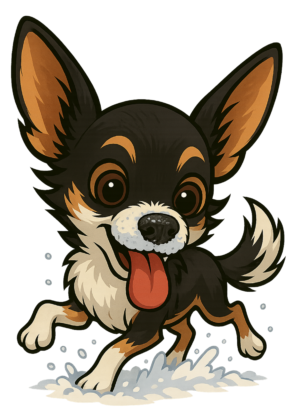 Snow Day - Chihuahua shirt design