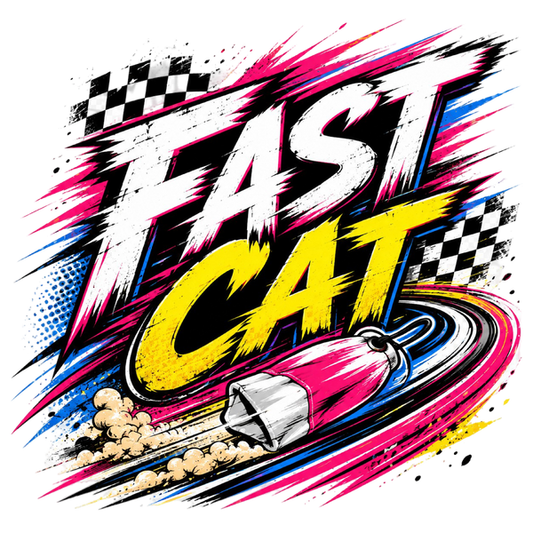 Fast CAT Checkered Flag