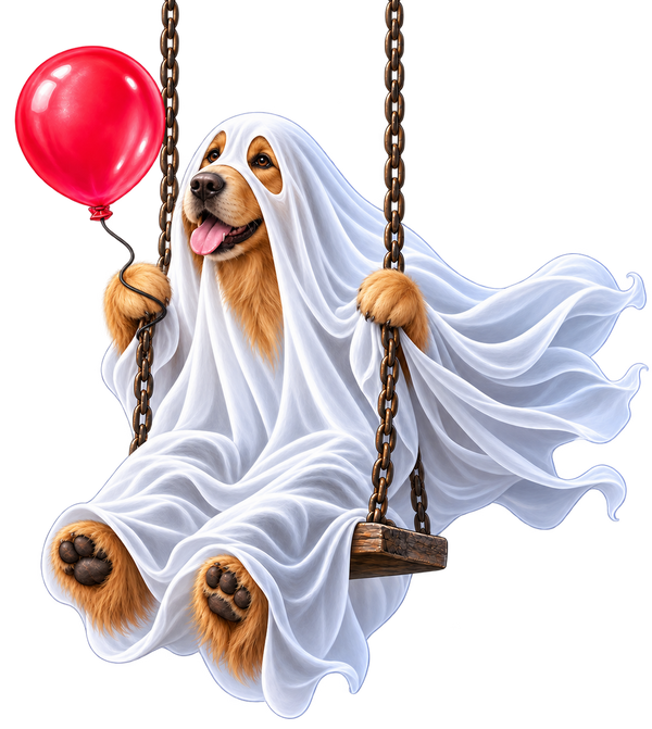 Ghost Golden Retriever