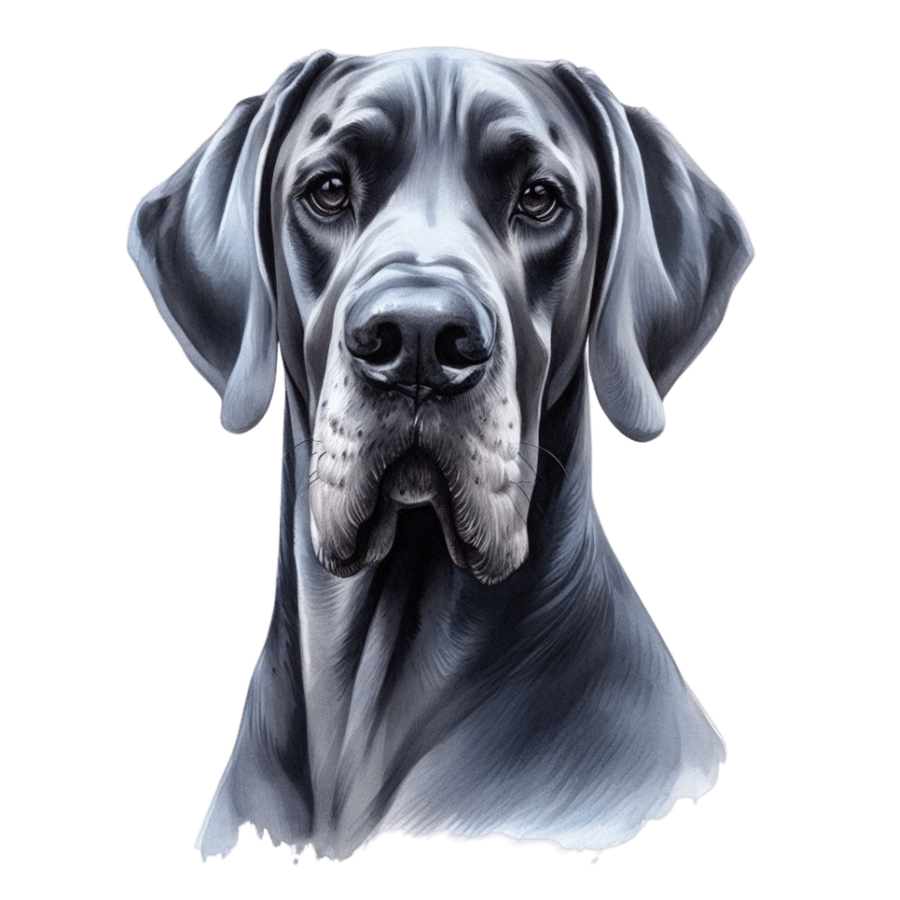 Great Dane Watercolor