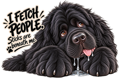 I Fetch People shirt design