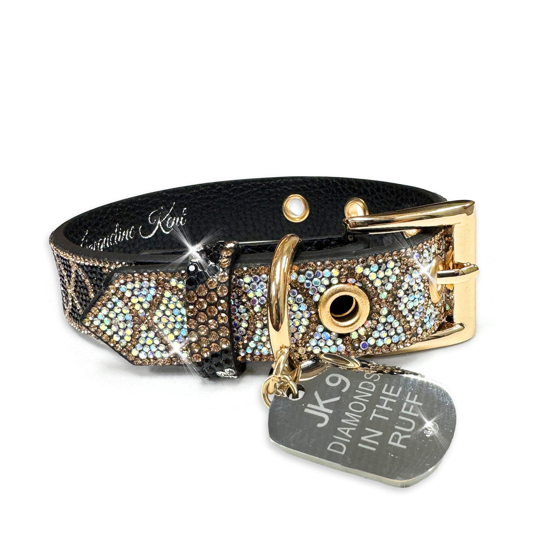 Jacqueline Kent Midnight Mermaid Bling Dog Collar