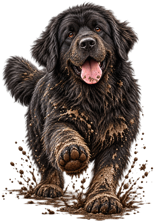 Muddy Paws Newfoundland