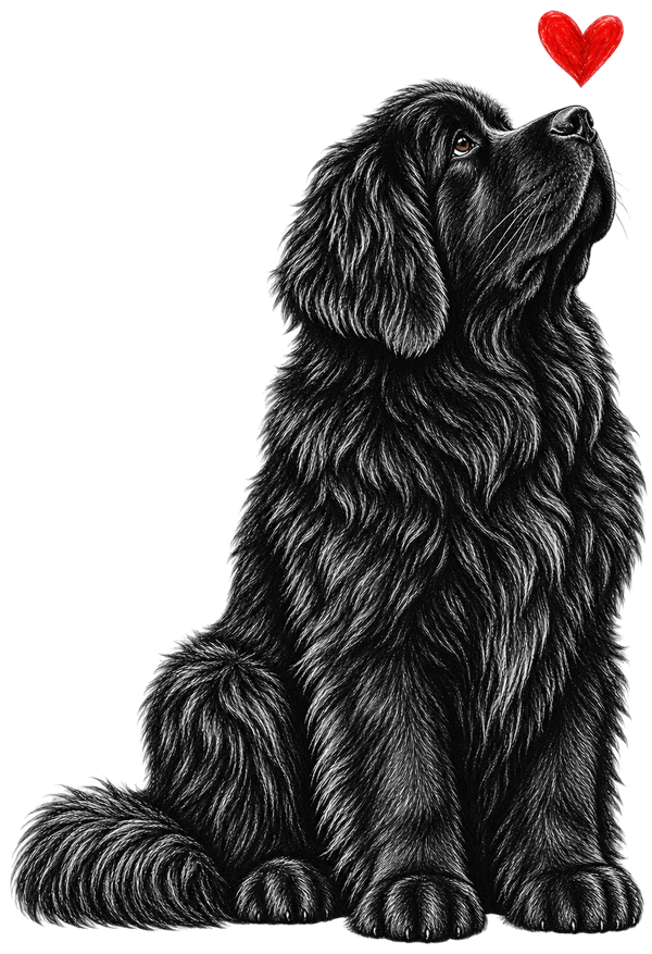 Newfoundland with Heart